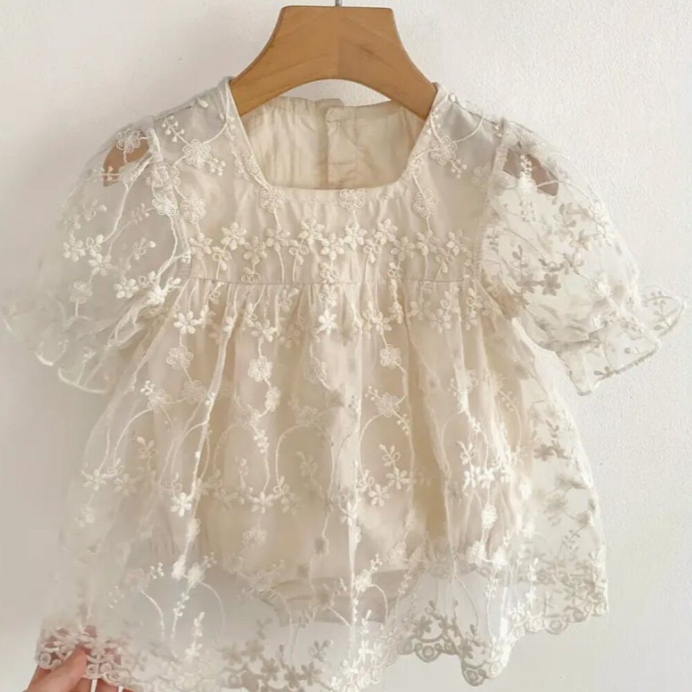 Beautiful Baby Girl Dress, Lace Baby Girl Dress, Summer Dress, Baby, Newborn
